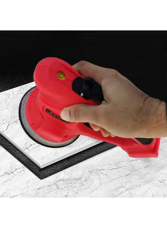 BOYUAN 21V CordlessBOYUAN 21V Cordless Tile Vibrator with 6 Speed Vibration Adjustment, Dual Battery Electric Tile Vibrator, Strong Suction Cup Tile Lifter for Floor Wall Tile Installation with Charger & Carry Case - BY-80-01 Tile Cutter with 6 Speed Vibration Adjustment, Dual Battery Electric Tile Vibrator, Strong Suction Cup Tile Lifter for Floor Wall Tile Installation with Charger & Carry Case - BY-80-01 - Image 3